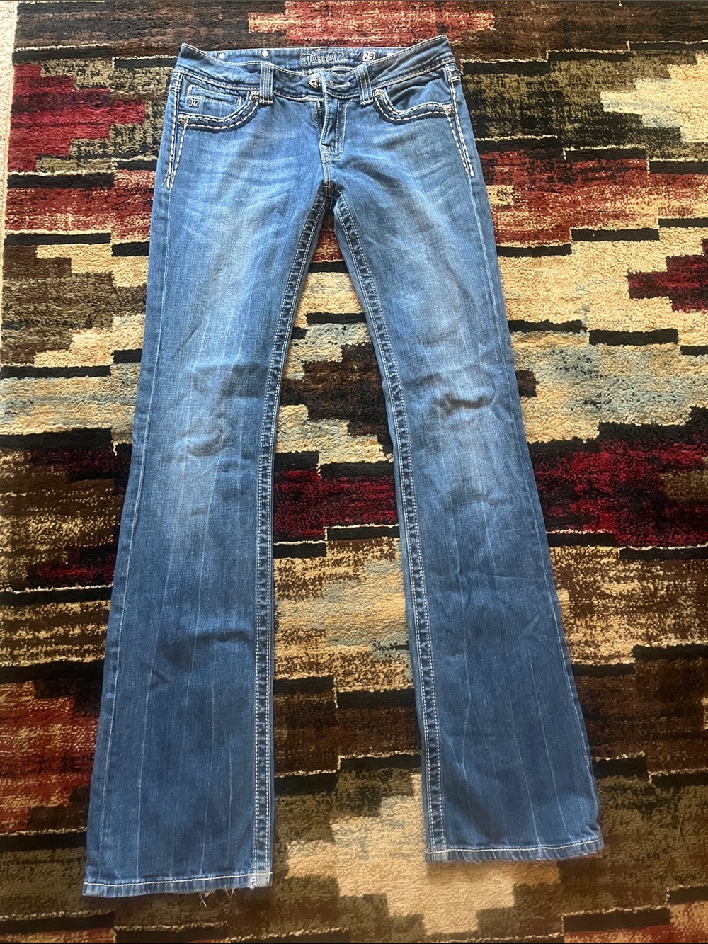 Miss Me Medium Blue Bootcut Jeans